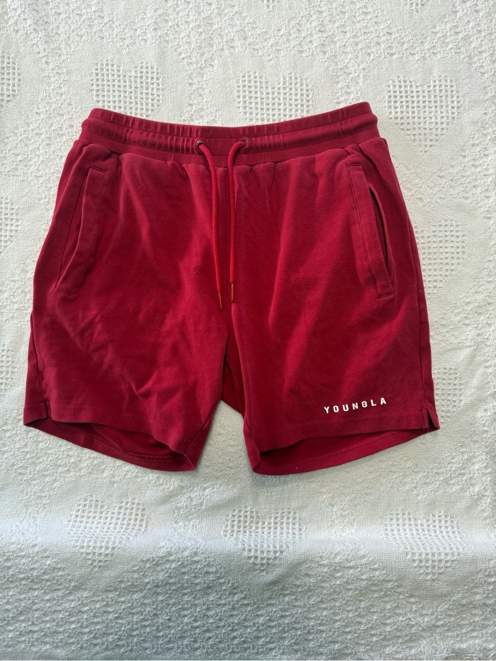YoungLA Red Workout Shorts (M)